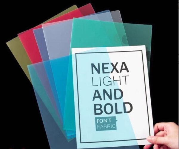 WANLI®Colorful Transparent Folder